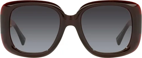 Vista 3 de Versace Woman Sunglasses Havana Frame, Brown Lenses, 54MM