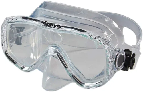 Vista 4 de AKONA Tobago - Máscara de buceo con falda de silicona transparente y lente templada única
