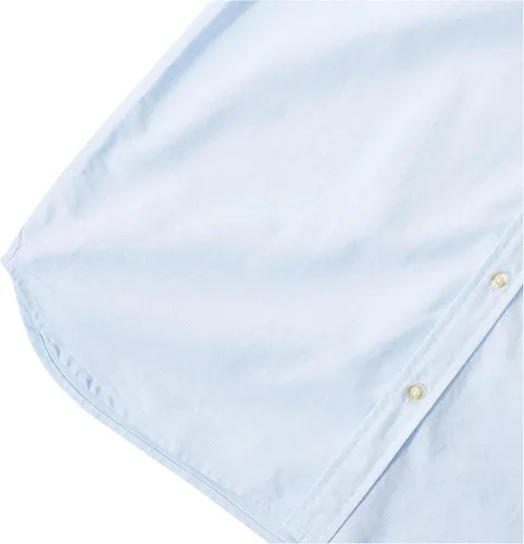 Vista 3 de Lacoste Camisa Oxford de manga corta con botones para hombre ajuste regular