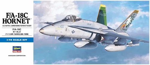 Vista 3 de Hasegawa 1/72 F/A-18C Hornet