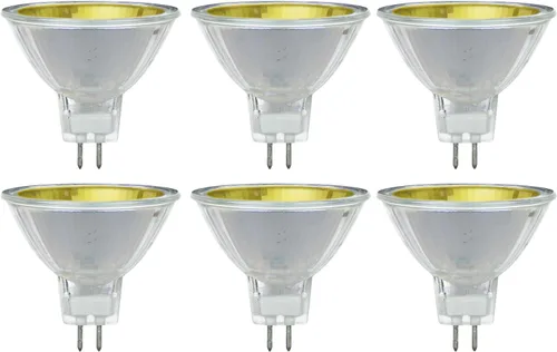 Vista 11 de Sunlite 66090-SU 50MR16/NSP/12V/G 50 vatios, halógena MR16 GU5.3 basada en mini bombilla reflectora, verde