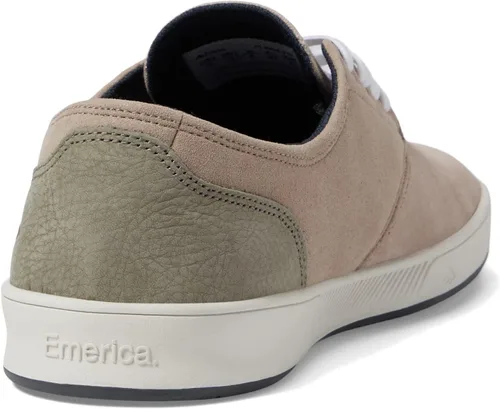 Vista 5 de Emerica Zapatos de skate The Romero con cordones para hombre Beige/Gris/Blanco