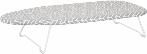 Vista 10 de Tabletop Ironing Board with Hook, Foldable 12"x29" for Small Spaces
