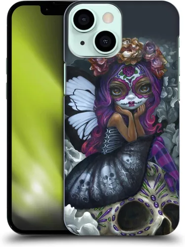 Vista 8 de Head Case Designs Officially Licensed Strangeling Biohazard Fairy Art Hard Back Case Compatible with Apple iPhone 13 Mini