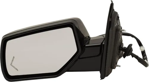 Vista 44 de Kool Vue - Espejo calefactable izquierdo para Chevrolet Silverado 1500 GMC Sierra 1500 2007-2013 plegable eléctrico con luz de señal y lámpara