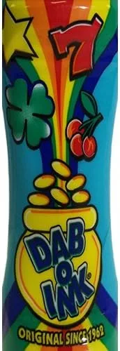 Vista 2 de Dab-O-Ink Una docena de 4oz Aqua Bingo Dauber