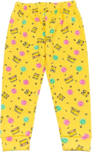 Vista 3 de CoComelon JJ - Conjunto de sudadera con capucha y pantalones de forro polar para niños pequeños