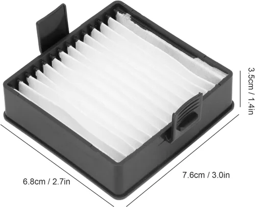 Vista 6 de Accesorio al vacío, alta compatibilidad, excelente artesanía, filtro de vacío ABS para casa, oficina, dormitorio