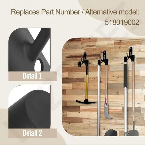Vista 3 de 12 tapas de almacenamiento de repuesto para recortadora 518019002 compatibles con recortadoras de cuerda y desbrozadoras Ryobi/Toro/Homelite RY29550