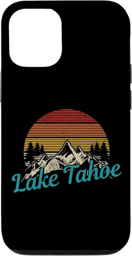 Vista 28 de Lake Tahoe California USA Vintage Souvenir Case for iPhone 16