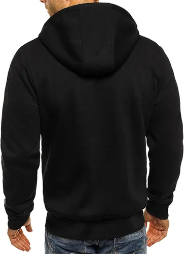 Vista 2 de Camisas de pesca con capucha para hombre, manga larga, holgadas, de algodón, con estampado gráfico, atlético, elástico