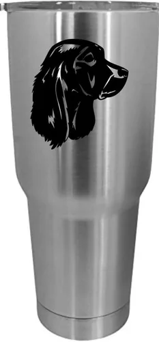 Vista 177 de Cairn Terrier - Vaso grabado con temática de perro, 30 onzas