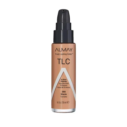 Vista 10 de Almay Base líquida, Color Verdaderamente Duradero, Acabado Natural de Larga Duración, Vitamina E y Extracto de Limón, Hipoalergénico, Libre de 140