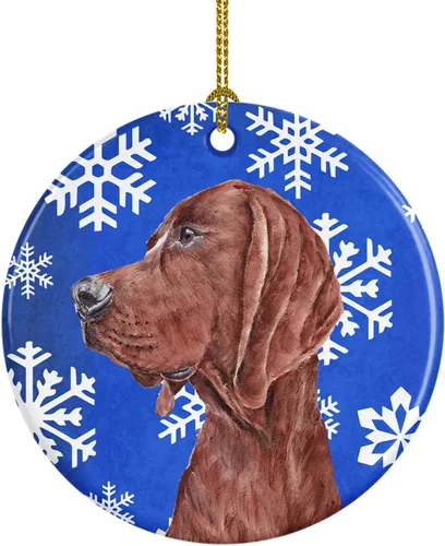 Vista 103 de Caroline's Treasures Cavalier Spaniel - Adorno de cerámica para colgar en el árbol de Navidad, para el hogar, Navidad, fiestas, regalo, 3 pulgadas