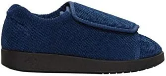 Vista 2 de Silvert's Adaptive Clothing & Footwear Womens Double-Extra Wide Easy Closure Slipper for Seniors