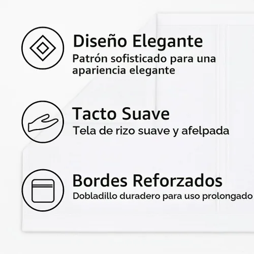 Vista 4 de Paquete de 12 toallas de baño blancas de 20 x 30 pulgadas (no una alfombra de baño), mezcla de algodón, lavables, económicas
