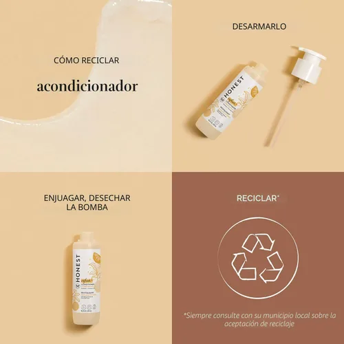Vista 8 de The Honest Company Acondicionador, sin lágrimas, sabor a vainilla cítrica, 10 onzas líquidas