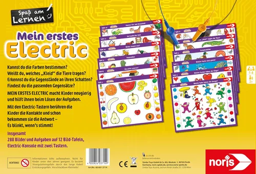 Vista 2 de noris Juego eléctrico Mein erstes (multicolor)