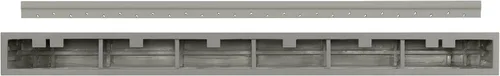 Vista 7 de Pearl Zachary - Repisas de aspecto de madera natural, no combustible. Acabado en gris lavado