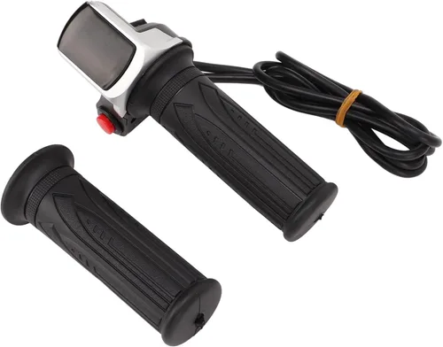 Vista 6 de Ebike Grips, manillar de bicicleta, empuñaduras de manillar de bicicleta, empuñadura de acelerador E Scooters, cómodo, impermeable, ajustable