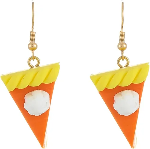 Vista 8 de Madison Tyler Thanksgiving Earrings for Women Cute Fall Pumpkin Jewelry Hoguera-Small