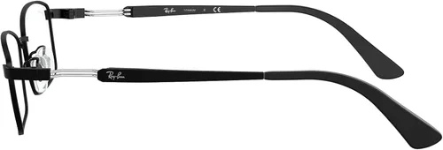 Vista 4 de Ray-Ban RX8745d - Marcos rectangulares de titanio para lentes recetados para hombre