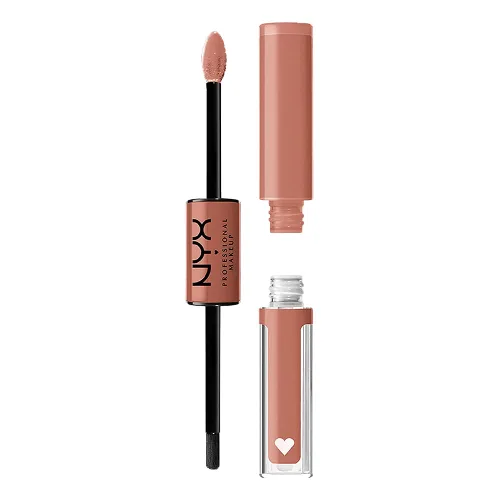 Vista 16 de NYX Professional Makeup Shine Loud, lápiz labial líquido de larga duración con brillo labial transparente, trituradora