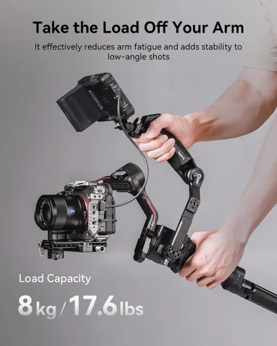 Vista 5 de SmallRig Empuñadura Sling Ajustable para Cardán, Mango Sling para DJI RS 4 Mini, RS 4, RS 4 Pro, RS 3 Mini, RS 3, RS 3 Pro, RS 2, RSC 2, Carga