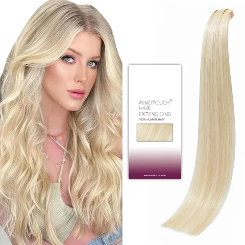 Vista 15 de WindTouch Extensiones de cabello humano con cinta adhesiva, color rojo, 20 unidades, 14 pulgadas, #rojo, 1.06 oz