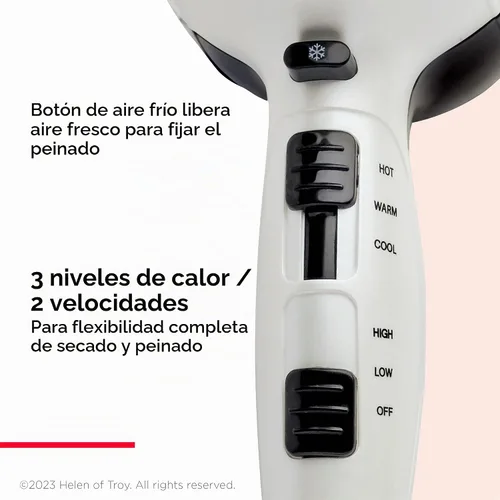 Vista 3 de Secador de pelo Revlon con difusor 1875 W