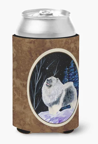 Vista 188 de Caroline's Treasures SS8447CC Starry Night English Bulldog - Enfriador para latas o botellas, lavable, funda plegable con aislamiento para bebidas