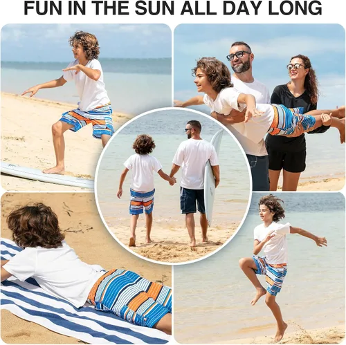 Vista 5 de Kanu Surf Traje de baño Yolo de secado rápido UPF 50+ para niños