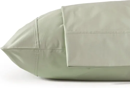 Vista 17 de Fundas de almohada 100% algodón percal con encaje fluer tamaño Queen/estándar, color blanco, 2 piezas de fundas de almohada, ropa de cama fuerte