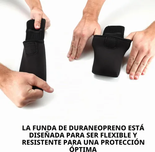 Vista 5 de USA Gear Funda de gafas de seguridad para gafas protectoras con presilla reforzada para cinturón y mosquetón