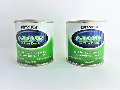 Vista 2 de 1/2 pt Rust-Oleum 214945 Pintura especial que brilla en la oscuridad