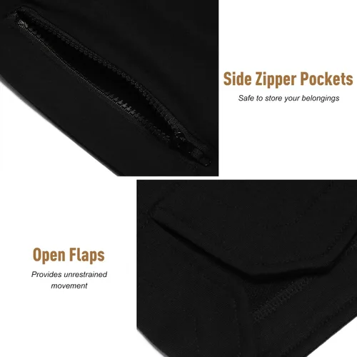 Vista 5 de COOFANDY Pantalones cortos de entrenamiento para hombre, pantalones cortos de entrenamiento atlético, pantalones cortos ajustados para levantamiento