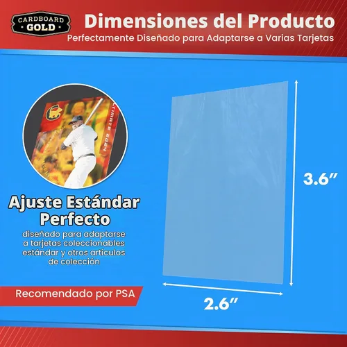 Vista 2 de Cardboard Gold Fundas para tarjetas intercambiables, 400