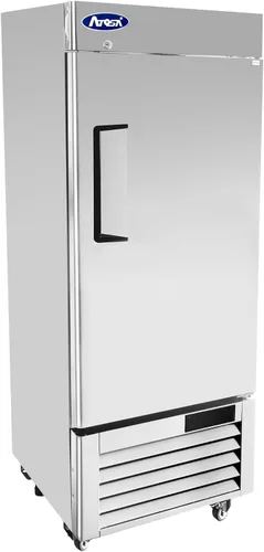 Vista 3 de Atosa MBF8519GR Refrigerador de montaje inferior de baja altura de una sola puerta