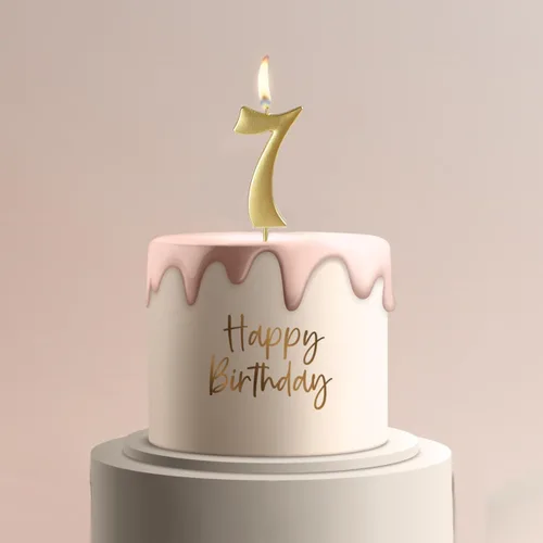 Vista 6 de 10 velas numéricas para cumpleaños, velas digitales para pasteles de postres de horneado, decoración romántica para fiesta, números del 0 al 9