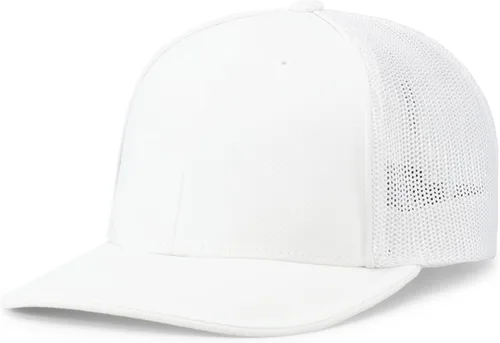 Vista 74 de Pacific Headwear Gorra unisex Pacific Headwear Trucker Flexfit® para adultos Grafito/Negro/Negro
