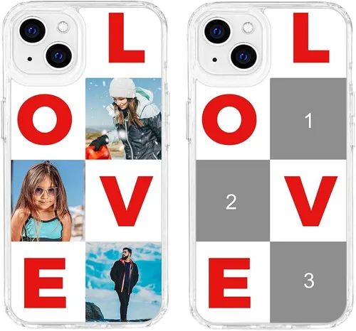 Vista 304 de Funda de teléfono personalizada para Apple iPhone 8 Plus iPhone 7 Plus, personalizada con foto, imagen, texto, imagen, diseño de imagen