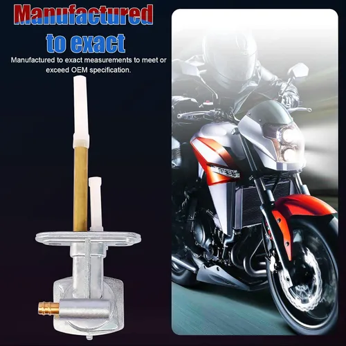 Vista 6 de Interruptor de válvula de gasolina compatible con Yamaha BW200 BW200E BW80 FZR600 FZR600R PW80 RT100 TTR125 WR250F WR250W WR250Z WR400F WR426F