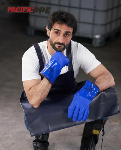 Vista 6 de PACIFIC PPE Guantes de congelador con aislamiento térmico, impermeables