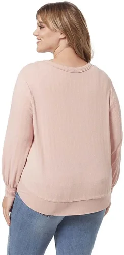 Vista 5 de Jessica Simpson Women's Poppy Rib Trim Pullover