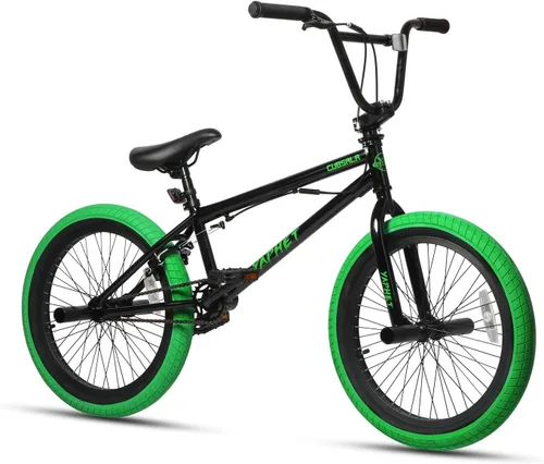 Vista 8 de cubsala Freestyle BMX Bike, 20 Inch Yaphet Bicycle for Teen Beginner and Adult Riders, Bike with Hi-Ten Steel Frame, Multiple