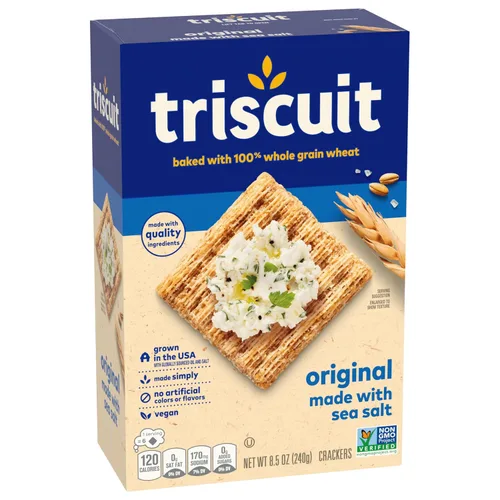 Vista 17 de TRISCUIT Galletas de grano entero 4 paquetes con 4 variedades de sabores surtidos