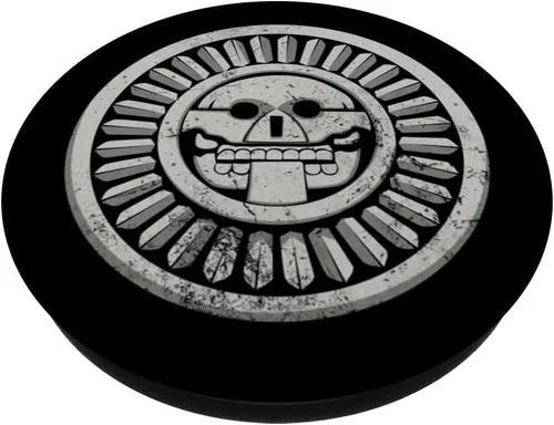 Vista 2 de Dios azteca PopSockets intercambiables PopGrip