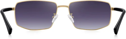 Vista 4 de OLIEYE - Gafas de sol clásicas para hombre con diseño de rectángulo polarizado para hombre