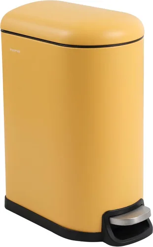 Vista 7 de happimess Roland Mini - Bote de basura de 2.6 galones de cierre suave Negro