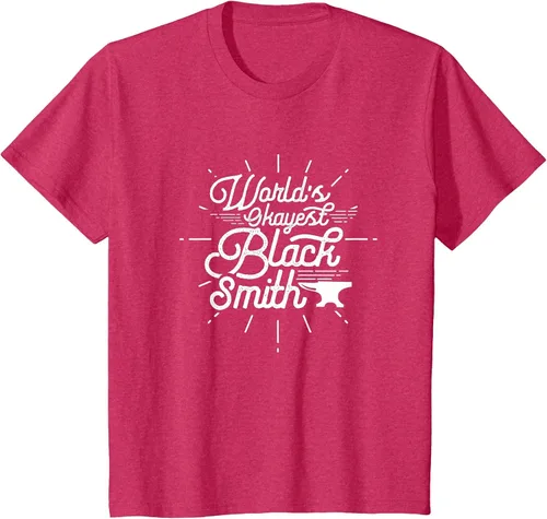 Vista 35 de Blacksmith Blacksmithing Forge Metalsmith Forging T-Shirt Asphalt Grey